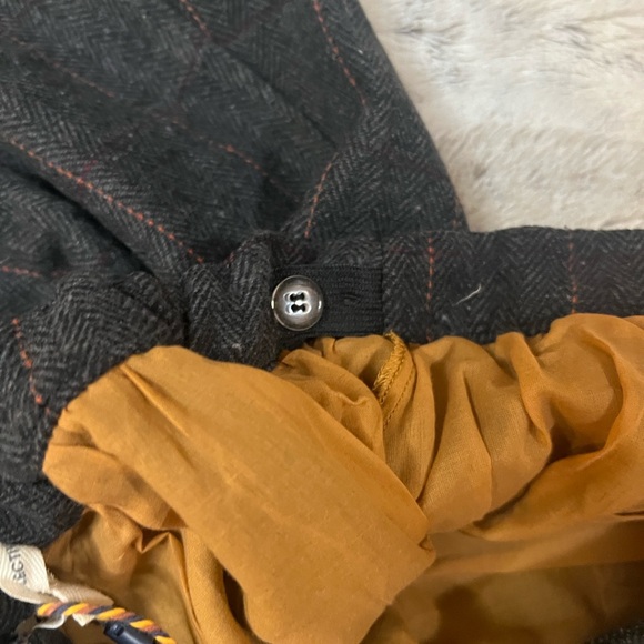 Chic Kids Black and Brown Pleated Skirt - Picture 7 of 7